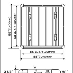 INNO INA520 Roof Deck 140