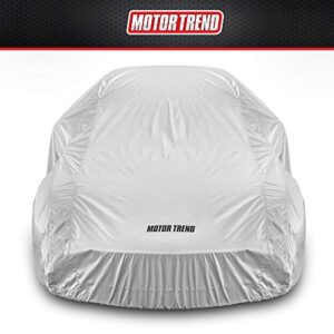 motor trend oc443 comfort protect outdoor car cover custom fit for ford mustang 1965-2004 all weather waterproof breathable