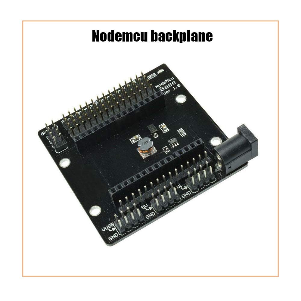 Comimark 2Pcs NodeMcu Base ESP8266 Testing DIY Breadboard Plate NEU