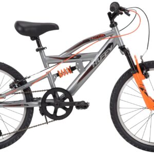 Huffy Valcon 20" Boy's Full Suspension Mountain Bike, 6 Speed, Quick Connect Assembly