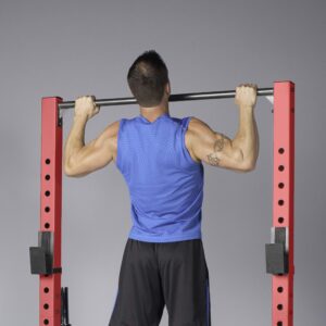 CAP Barbell FM-8000F Deluxe Power Rack, Red