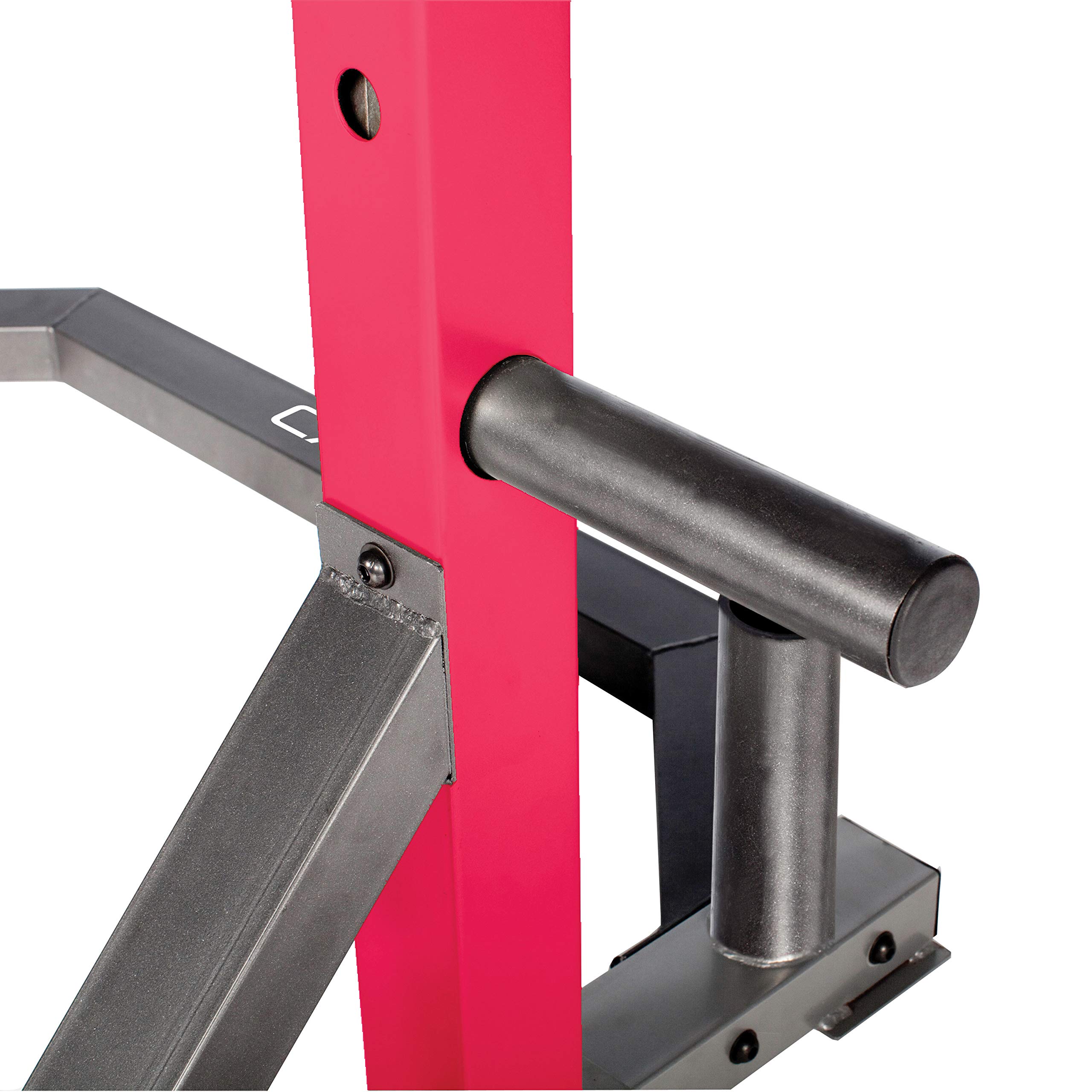 CAP Barbell FM-8000F Deluxe Power Rack, Red