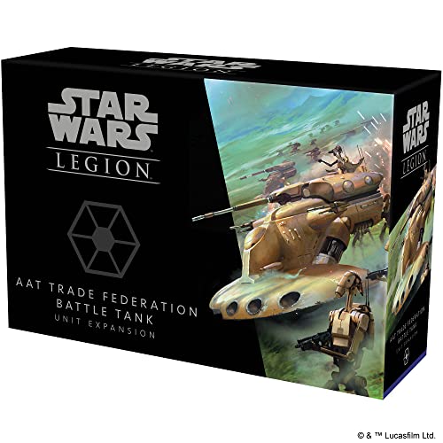 Star Wars Legion AAT Trade Federation Tank Expansion | Two Player Battle Game | Miniatures Game | Strategy Game for Adults and Teens | Ages 14+ | Avg. Playtime 3 Hours | Made by Atomic Mass Games