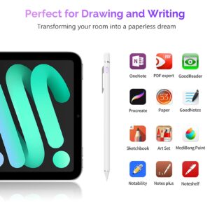 Stylus Pen for Touch Screens, Digital Pencil Active Pens Fine Point Stylist Compatible with iPhone iPad Pro and Other Tablets