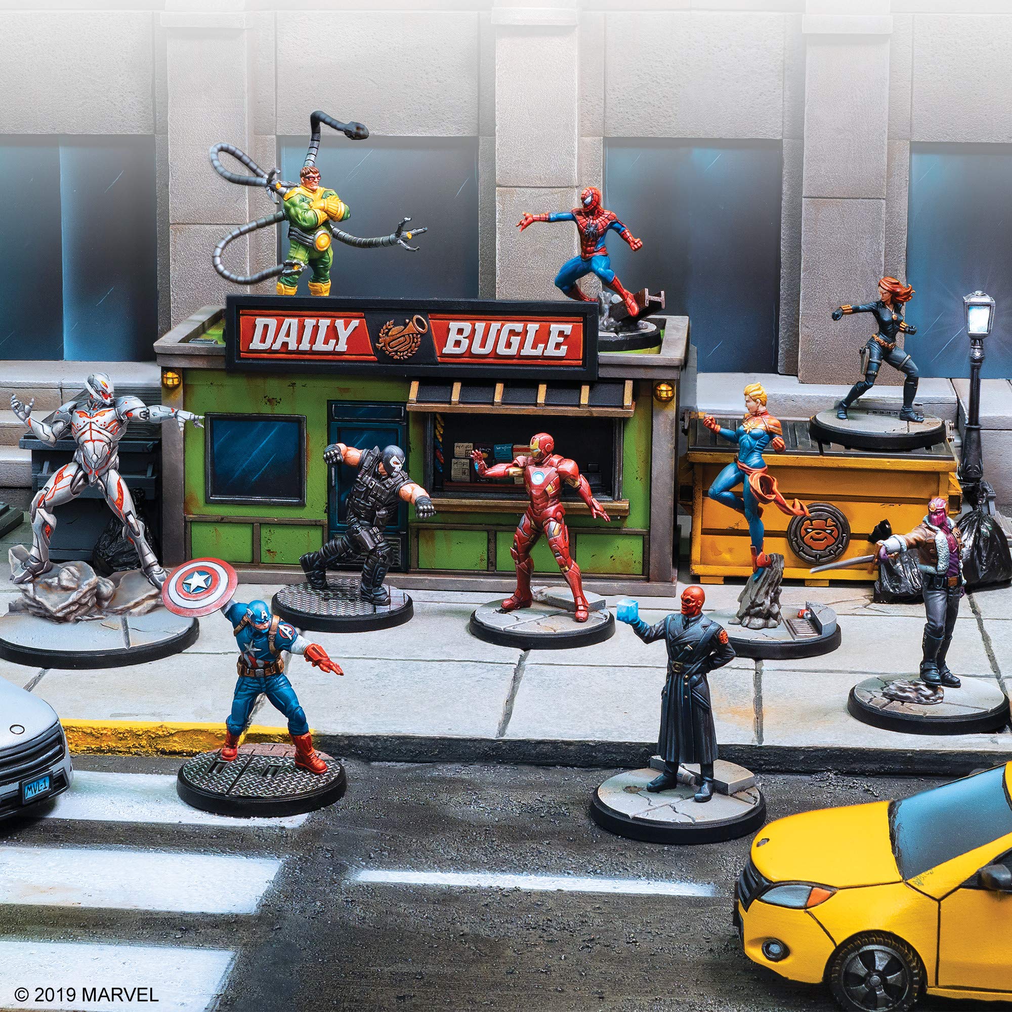 Marvel Crisis Protocol Core Set | Miniatures Battle Game | Strategy Game for Adults and Teens | Ages 14+ | 2 Players | Average Playtime 90 Minutes | Made by Atomic Mass Games