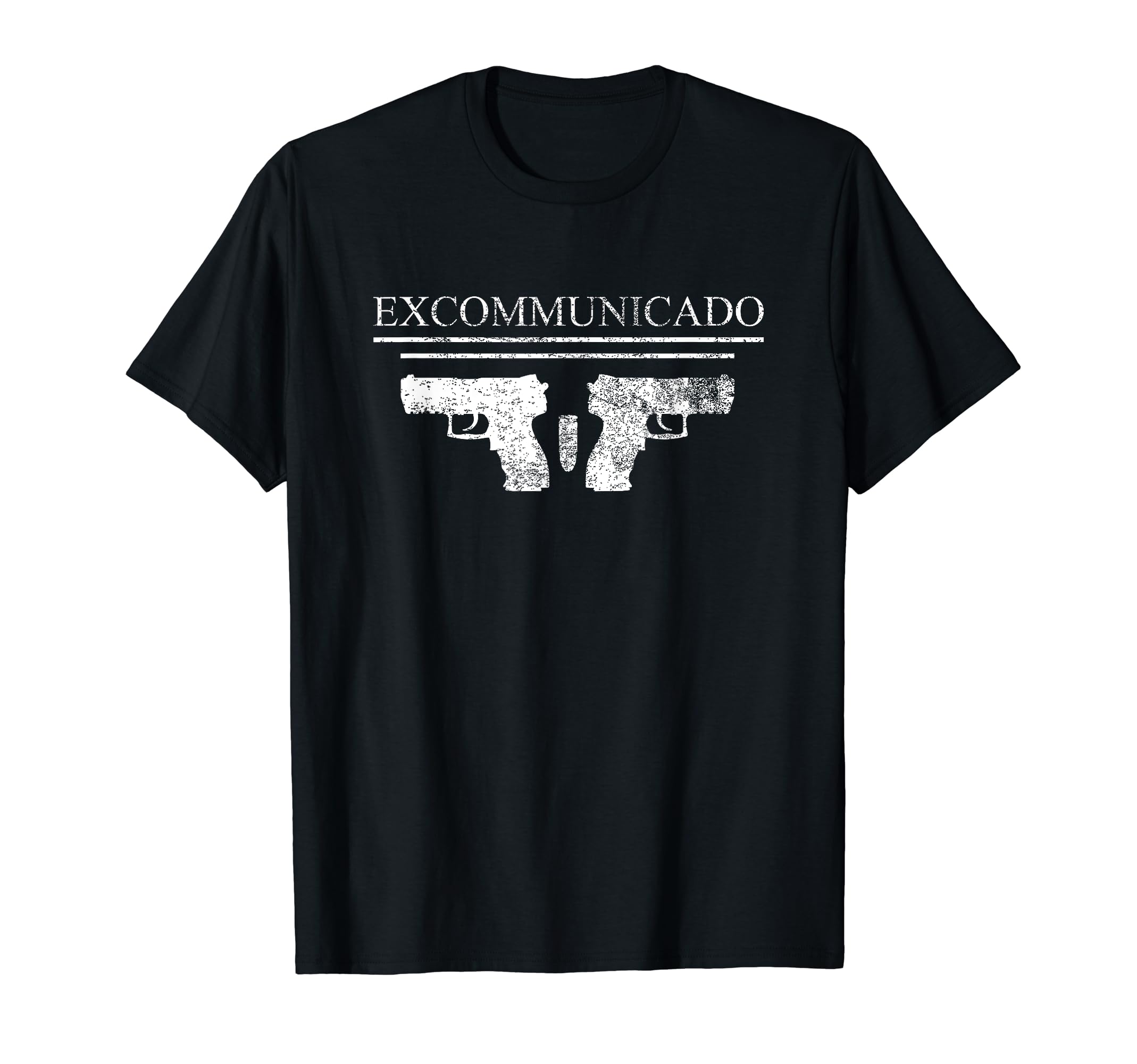 Excommunicado T-Shirt Novelty P30L Pistol Gun Gift T-Shirt