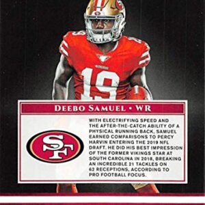 2019 Donruss The Elite Series Rookies #17 Deebo Samuel San Francisco 49ers Football Card