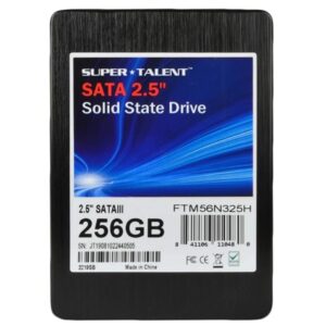 super talent ftm56n325h teranova 256gb 2.5 inch sata3 solid state drive