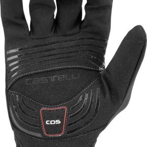 Castelli Men's Winter Lightness 2 Cycling Gloves - Lightweight Padded Bike Gloves for Cold Weather - Black, Medium