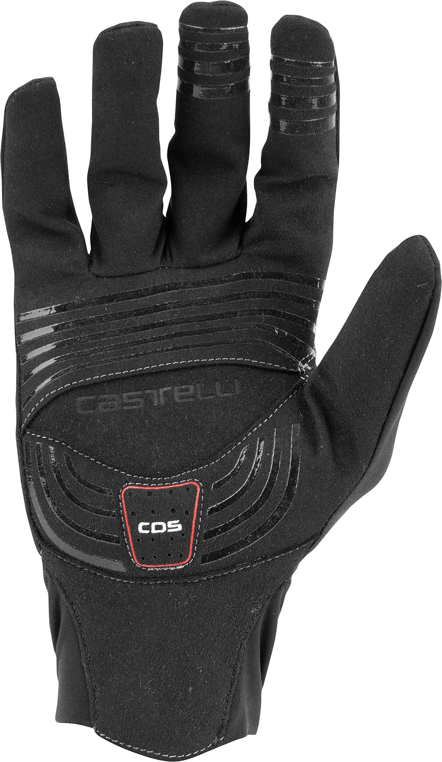 Castelli Men's Winter Lightness 2 Cycling Gloves - Lightweight Padded Bike Gloves for Cold Weather - Black, Medium