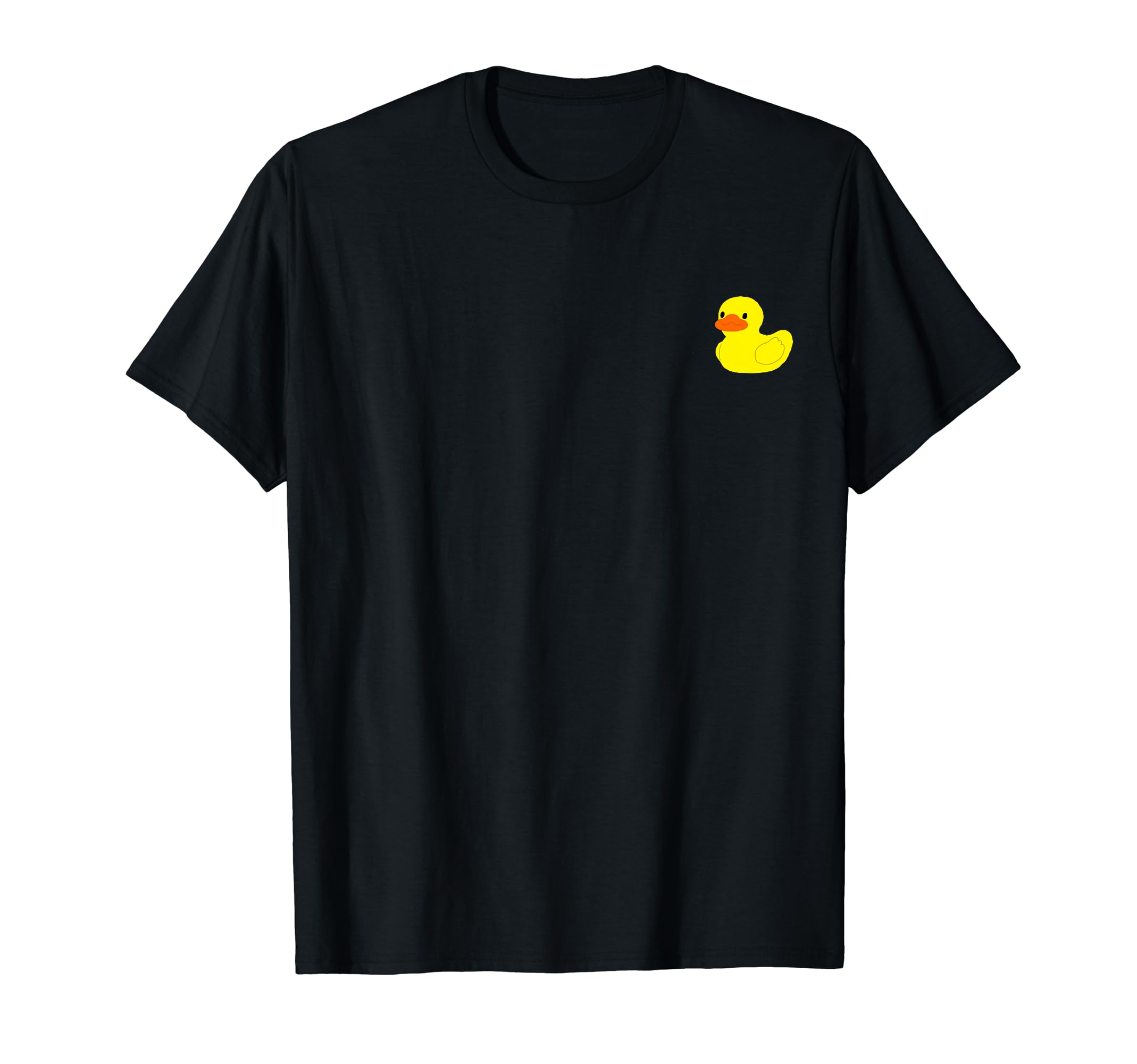 Cute & Simple Little Yellow Rubber Ducky Duck Graphic Print T-Shirt