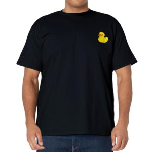 Cute & Simple Little Yellow Rubber Ducky Duck Graphic Print T-Shirt