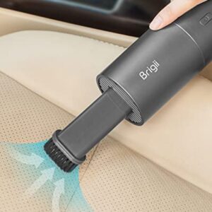 Brigii Mini Vacuum Cleaner,Small Handheld Vacuum Cordless USB Rechargeable,Dust Buster and Blower 2 in 1, Easy to Clean Desktop, Keyboard, Drawer, Car Interior and Other Crevices, Small Spaces-Y120