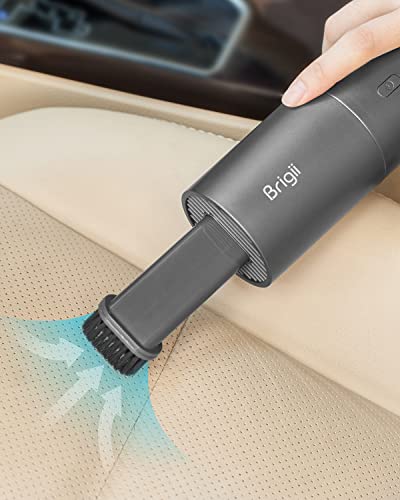 Brigii Mini Vacuum Cleaner,Small Handheld Vacuum Cordless USB Rechargeable,Dust Buster and Blower 2 in 1, Easy to Clean Desktop, Keyboard, Drawer, Car Interior and Other Crevices, Small Spaces-Y120