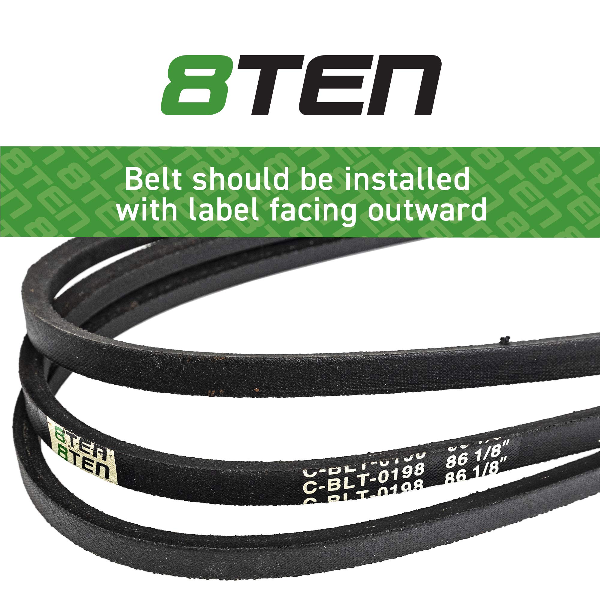 8TEN Deck Belt for Toro 42 inch 05-42MR01 05-42MR02 05-42MR03 05-42MR04 6738