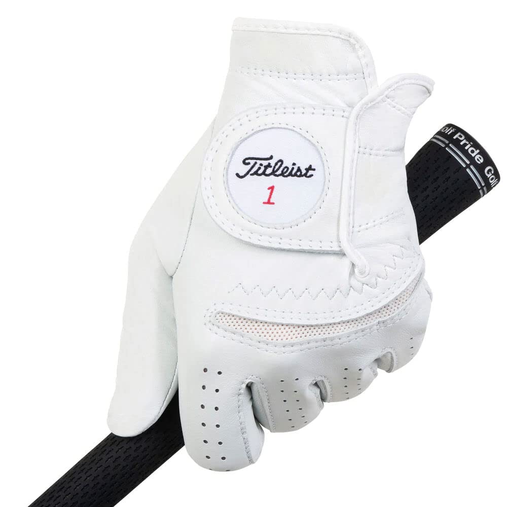 Titleist Perma-Soft Men's Regular Left Pearl, Large