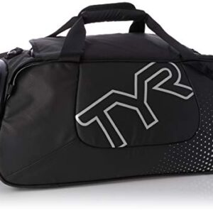 TYR Elite Team Gym Duffle, Black, NA