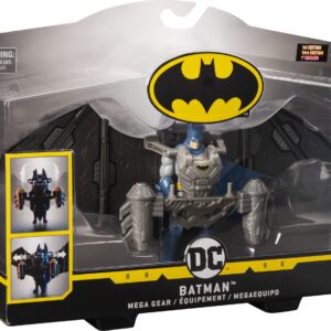 BATMAN, 4-Inch BATMAN Mega Gear Deluxe Action Figure with Transforming Armor