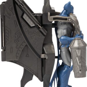 BATMAN, 4-Inch BATMAN Mega Gear Deluxe Action Figure with Transforming Armor