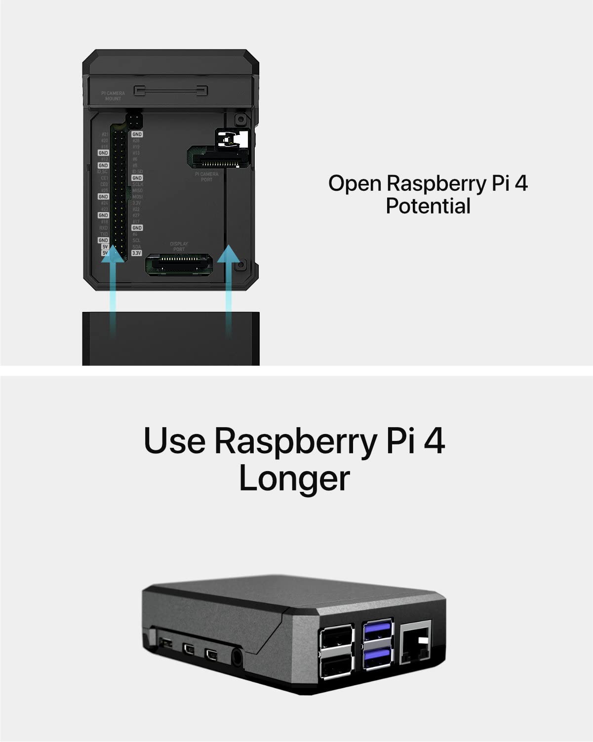 Argon NEO Raspberry Pi 4 Case | All Aluminum