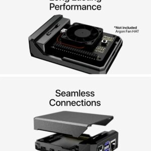 Argon NEO Raspberry Pi 4 Case | All Aluminum