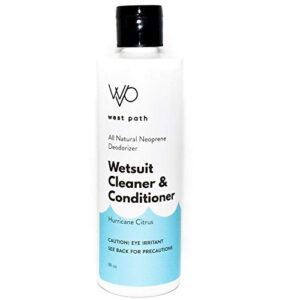 wetsuit cleaner/neoprene cleaner | all natural wetsuit shampoo & conditioner wash – citrus deodorizer – eco/reef safe/biodegradable/made in usa (1)