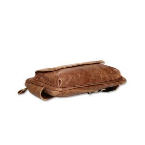 Fanny Pack Genuine Leather Belt Bag for Women or Men