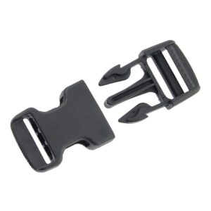 black 1" buckle clip safety replacement part for fisher price high chair booster seats