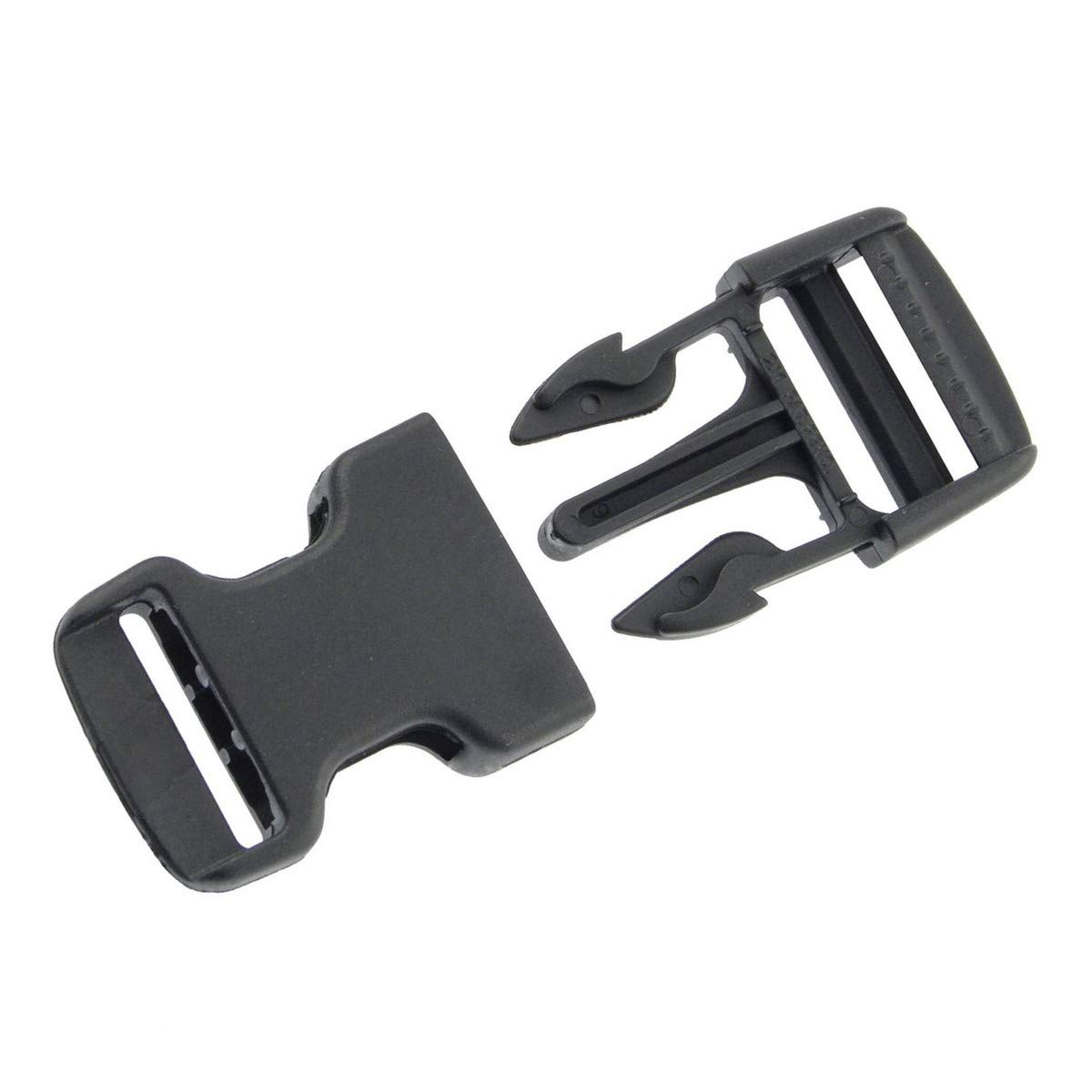 Black 1" Buckle Clip Safety Replacement Part for Fisher Price High Chair Booster Seats