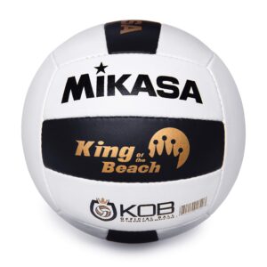 KING OF THE BEACH Miramar Volleyball by Mikasa - The Official Tour Beach Volleyball Designed by Olympian and World Champion Sinjin Smith