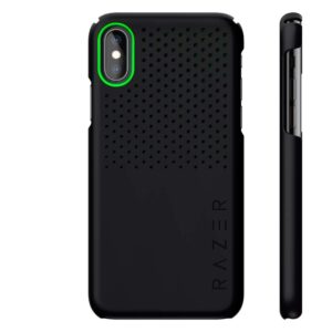 Razer Arctech Slim for iPhone Xs Case/iPhone X Case: Thermaphene & Venting Performance Cooling - Wireless Charging Compatible - Matte Black