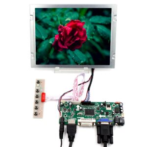 vsdisplay 8.4" 800x600 lcd screen aa084sc01 high brightness panel with hd-mi vga dvi lcd controller board m.nt68676 and cabels