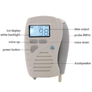 8Mhz Probe Blood Flow Rate Speed Detector