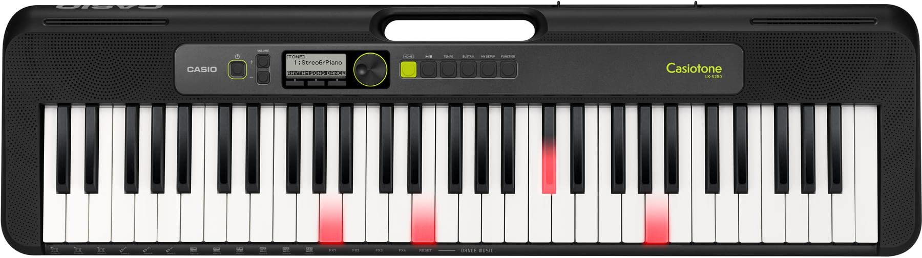 Casio, 61-Key Portable Keyboard with USB (LK-S250)