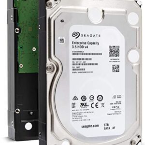 Seagate Enterprise Capacity 3.5 HDD 6TB 7200 RPM 512e SATA 6Gb/s 128MB-Cache 3.5-Inch Hard Disk Drive - ST6000NM0024 (Renewed)