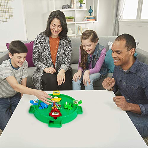 Hungry Frogs Board Game – Intense Game of Quick Reflexes – Pre-School Game for Ages 3 and Up; for 2 to 4 Players