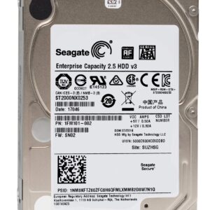 Seagate ST2000NX0253 2TB 2.5 SATA 6GBPS HDD (Renewed)