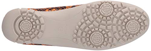 Marc Joseph New York Women's Leather Made in Brazil Grand Street Golf Shoe, Cheddar Viper, 11 M US