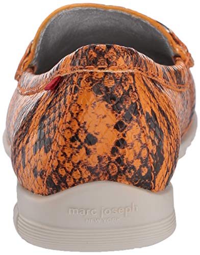 Marc Joseph New York Women's Leather Made in Brazil Grand Street Golf Shoe, Cheddar Viper, 11 M US