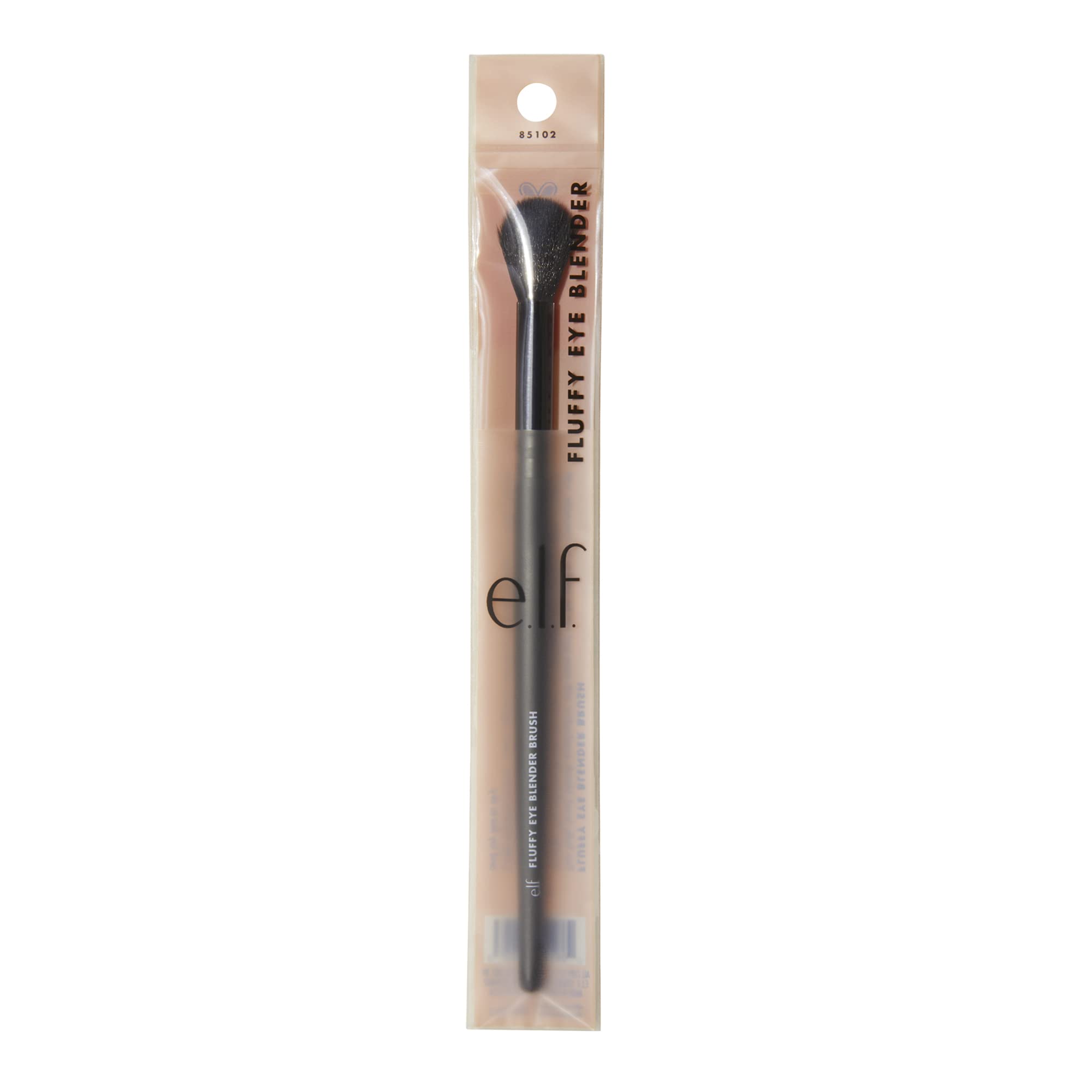 e.l.f. Fluffy Eye Blender Brush | Vegan Makeup Tool | Flawlessly Applies Eyeshadow & Sets Concealer