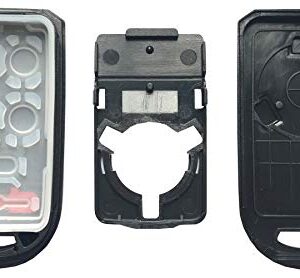 Horande Replacement Keyless Entry Key Fob Cover Case fit for 2006 2007 2008 2010 Honda Odyssey Key Fob Shell (6 Buttons)