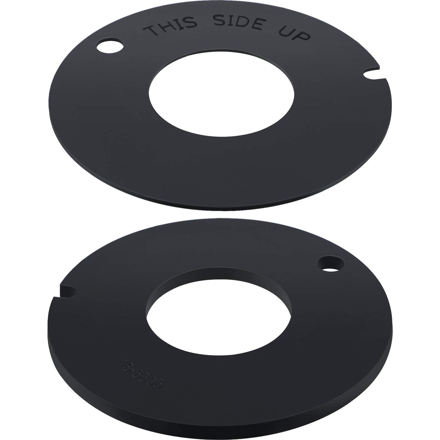 2 Pieces 385311462 and 385316140 RV Toilet Rubber Seal Toilet Flush Ball Seal for Sealand Mansfield VacuFlush RV Camper Toilet, Compatible with 2010, 510/506+, 510+/1006,1008/EcoVac 146-149