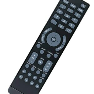 Replaced Remote Control Compatible for Insignia NS19E720A12 NS-RC01A-12 NS-F27TV NS-L22X-10A NS19E720A12A NS-L37Q-10A NS-22E450A11 NS-32E570A11 NS-42E570A11 NS-46E570A11 LED LCD HDMI HDTV TV