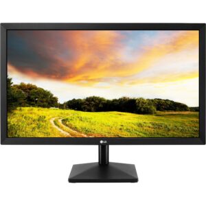 lg 27bk400h-b fhd tn 27" monitor, black (renewed)