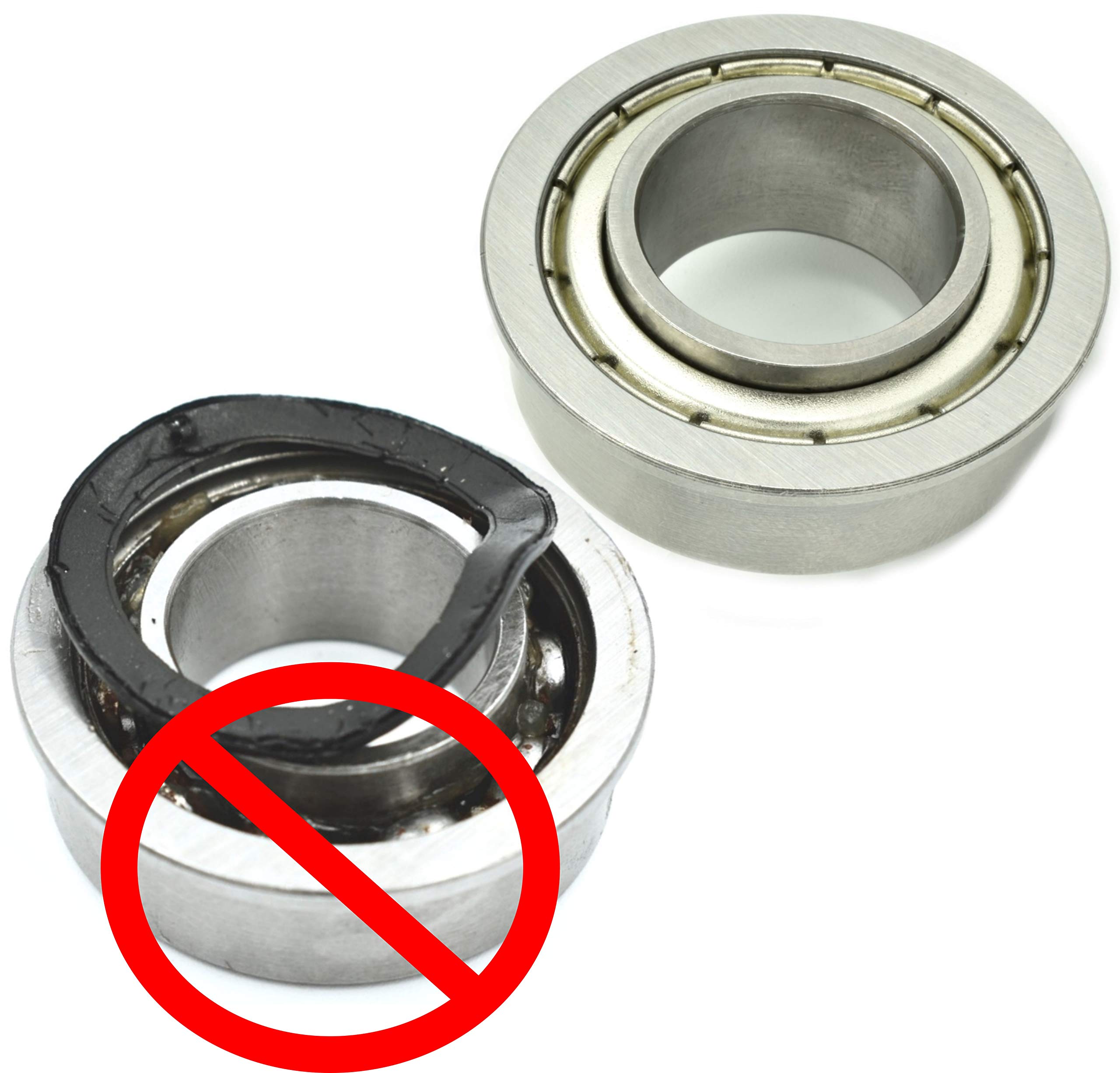 HD Switch - 9040H Bushing to Bearing Conversion Kit w/ (4) 532009040 Bearings (2) 532188967 (4) 532121749 (2) 812000029 Replaces Craftsman, Sears, Husqvarna, Poulan, AYP, Weedeater