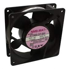 NMB TECHNOLOGIES 4715MS-22T-B50-B00 AC Fans AC Axial Fan, 119x38mm, 220VAC, 102.4CFM, 14/13W, Flange, Terminal