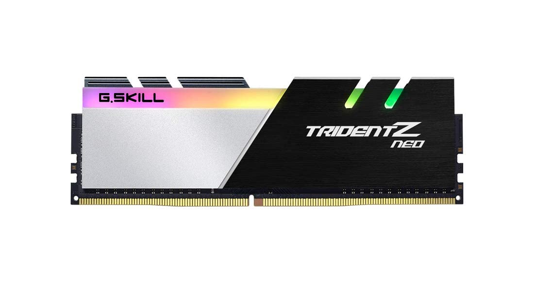 G.SKILL Trident Z Neo Series (Intel XMP) DDR4 RAM 16GB (2x8GB) 3600MT/s CL18-22-22-42 1.35V Desktop Computer Memory UDIMM (F4-3600C18D-16GTZN)