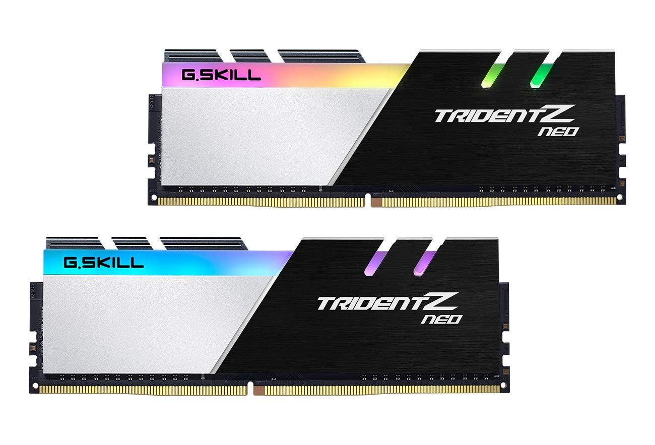 G.SKILL Trident Z Neo Series (Intel XMP) DDR4 RAM 16GB (2x8GB) 3600MT/s CL18-22-22-42 1.35V Desktop Computer Memory UDIMM (F4-3600C18D-16GTZN)