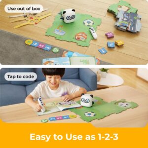 Makeblock mTiny Robot Toys for Kids 3-5 Years Old, Remote Control Interactive Emo Robot, Screen-Free Coding Robot for Kids with Programming Card, Gift for Boys and Girls Age 3+