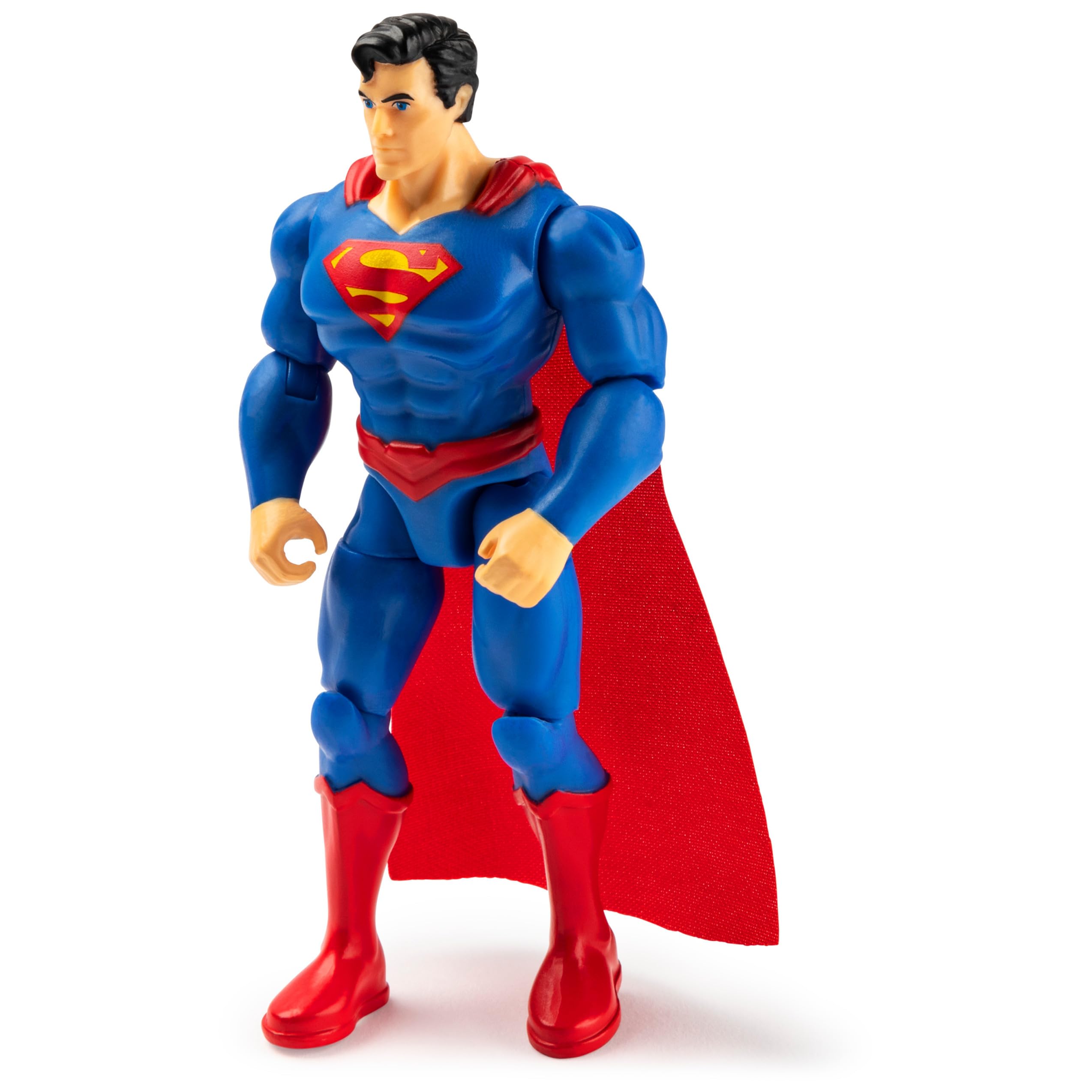 DC Comics, 4-Inch SUPERMAN and CYBORG Action Figure 2-Pack with 6 Mystery Accessories, Adventure 1